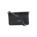 Kate Spade New York Leather Satchel: Pebbled Black Graphic Bags