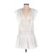 Parker Casual Dress: White Dresses - Women's Size X-Small