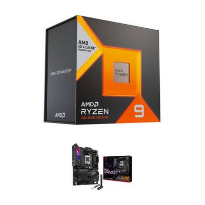 AMD AMD Ryzen 9 7900X3D 12-Core Processor and ASUS...