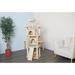 70" Jungle Rope Cat tree House with Sisal Covered Scratchers