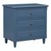 Red Barrel Studio® Nubell MDF+ Pine Solid Wood Nightstand in Blue | 28 H x 28 W x 16.9 D in | Wayfair FEB0FB9524A34F07B2F97E66A10C15BF
