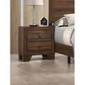 Millwood Pines Austyn Nightstand Wood in Brown | 23.23 H x 20.93 W x 16.67 D in | Wayfair 87F99B257B7C49AF90D08683CD2F7E6C