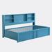 Red Barrel Studio® Madchen Daybed Wood/Metal in Blue | Wayfair 8DB12570BFF543AF9F706826D7193E9E