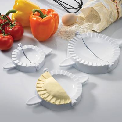 Matfer Bourgeat 073159 3 Piece Ravioli Mold Set - Polypropylene, White