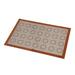 Matfer Bourgeat 321008 Silpat Baking Mat w/ Even Arrangement 1 5/12" Circle Markings - 23" x 15"1/6, Silicone, Brown