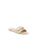 Crystal Buckle Slide Sandal