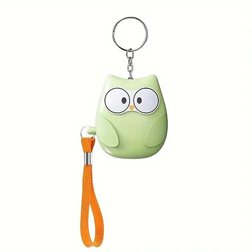 1 Stück persönlicher Sicherheitsalarm für Frauen, 130 dB Selbstverteidigungs-Schlüsselanhänger mit LED-Blitzlicht, persönliche Notfall-Sicherheitsgeräte, Schlüsselanhänger-Alarme für ältere Menschen Image