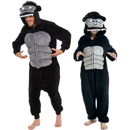 Karneval 2026 Karnevalskostüm Buchwoche 2026 Karneval Gruppenkostüm Nachtwäsche Onesie Schlafanzug Niedlich Kinder Erwachsene Männer und Frauen Jungen und Mädchen Weihnachten Karneval Neujahr Image