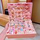 Korean Version Of Children's Pink Hair Accessories Gift Box Set Girl Princess Hair Card Girl Headwear Baby Jewelry Birthday