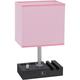 Bedroom Table Lamp American Simple Nordic Knob Dimming Mobile Phone Bracket Usbc Rechargeable Bedside Lamp