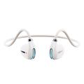 cuffie a conduzione ossea gancio auricolare bluetooth 5.3 luce led design ergonomico stereo