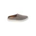 M. Gemi Mule/Clog: Gray Solid Shoes - Women's Size 38.5 - Almond Toe