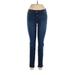 1822 Denim Jeans - Low Rise: Blue Bottoms - Women's Size 8 - Sandwash