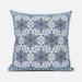 16 x 16 in. Medallion Broadcloth Indoor & Outdoor Zippered Pillow - Multi Color