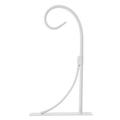 Wall Hanging Bracket Hook for Hanging Planter Flower Pot Bird Feeder Wind Chime Lanterns Wall Mount Flower Hook Hanger for Garden Balcony White