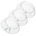 3Pcs Dust-proof Teapot Lids Glass Tea Pot Sealing Caps Tea Kettle Protective Covers