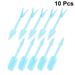 10 Garden Widger Dibber Garden Flower Grass Planter Care for Home Balcony Farm ( Sky- blue )