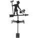 Airplane Decor Outdoor Spinners Yard Iron Weather Vane European Style Garden Ornaments Patio Water Flowers Wind