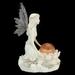 Garden Lights Decor Solar Decorative Lamp Angel Statue Resin Statues Figurines for Flower Fairy