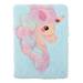 Notebook for School Cute Notebooks Unicorn Notepad Lovely Scrapbook Girls Kids Plush Paper Child