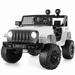 400W 2-Seater Electric Ride-On Truck with LED Lights and MP3 Player for Kids - 24V/12V Jeep Car