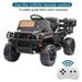 Remote Control Ride-On Tractor with Detachable Trailer for Kids