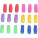 Pencil Top Eraser Easy Replacement Erasers Topper Stationery Rubber Colorful 200Pcs Wedge Design for Writing