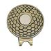 Zinc Alloy Golf Ball Marker Hat Clip Putt Putting Club Giveaways Golfer Gift - Grid