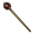 Coccinella septempunctata Book Lovers Antique Bronze Lace Bookmark: a Charismatic Gift for Bibliophiles and Bookworms