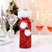Christmas Wine Bottle Cover Gift Bag Sequin Design Reusable Durable Holiday Xmas Party Home Decoration