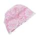 Shower Caps Showercap Swim Caps for Girls Waterproof Swim Cap Fashion PU Lace Swim Cap Swimming Hat Ladies Lace Swimming Cap Aldult Hair Pink Pu Lace Miss Women s