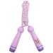 Girls Skipping Rope Wear-resistant Jump Children s Physical Education Equipment Dedicated Wooden Pupils Nylon Purple