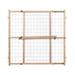 North States Gray 32 in. H X 29-1/2-50 in. W Wood Wire Mesh Gate