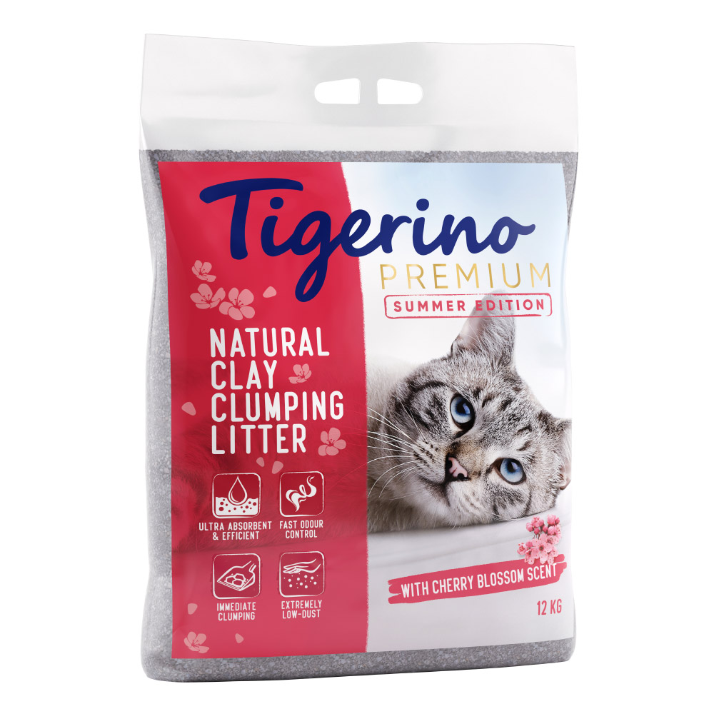 12kg Cherry Blossom Tigerino Canada Cat Litter