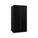 Smeg FQ60NDF Black 92Cm Four Door Fridge Freezer With Multizone Compartment