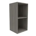 Form Konnect Grey Oak Effect Freestanding Cube Shelving Unit, (H)692mm (W)352mm