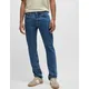 Men's BOSS Orange Delaware BC-C Mens Slim Fit Jeans in Blue Comfort-Stretch Denim - Medium Blue - Size: 34/32