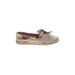 Sperry Top Sider Flats Gray Print Shoes - Women's Size 7 1/2 - Almond Toe