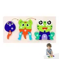 Puzzle animal en forme d'animal pour tout-petits jouet de puzzle pour tout-petits jouets