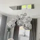 Plafonnier LED en PVC au Design Nordique Moderne Éclairage d'Nik Luminaire Décoratif de Plafond