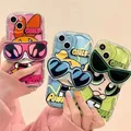 Powerpuff Girls-Lunettes de soleil prompt ket Case Xiaomi Redmi Note 12 4G 9 8 11 10 Pro 11S