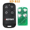 5pcs universel KD B32-4 B32 4 bouton Porte De Garage Télécommande Clé pour KD-x2 KD900 pour produire