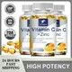 Vitamine C 1000mg avec du Zinc 20mg | Sans OGM & Sans Gluten Vegan | Supplément anti-continuité pour