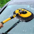 Brosse de nettoyage de voiture outils de nettoyage de voiture télescopique manche Long balai