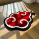 Tapis tufté antidérapant Anime Red Cloud Doorvirus cuisine chambre à coucher flocage fait main