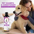 Shampooing pour animaux de compagnie gel douche pour chiens longue rétention anti - acariens