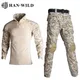 Softair DulUniform-Pantalon camouflage de l'armée imbibé Multicam pour hommes chemise de saut