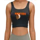 Crop Top Décontracté avec Logo pour Femme Crop Top Cuillère et Fourche Cliparts Sports