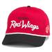Men's American Needle Red/Black Detroit Red Wings Roscoe Washed Twill Adjustable Hat