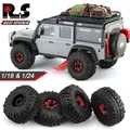 JTY Toys-Pneus de moyeu de roue en métal TRX4M mise à niveau Vore Set pour 1/18 RC inoler Car